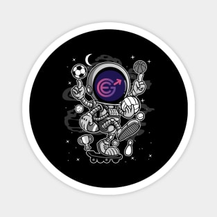 Astronaut Skate Evergrow EGC Coin To The Moon Crypto Token Cryptocurrency Blockchain Wallet Birthday Gift For Men Women Kids Magnet